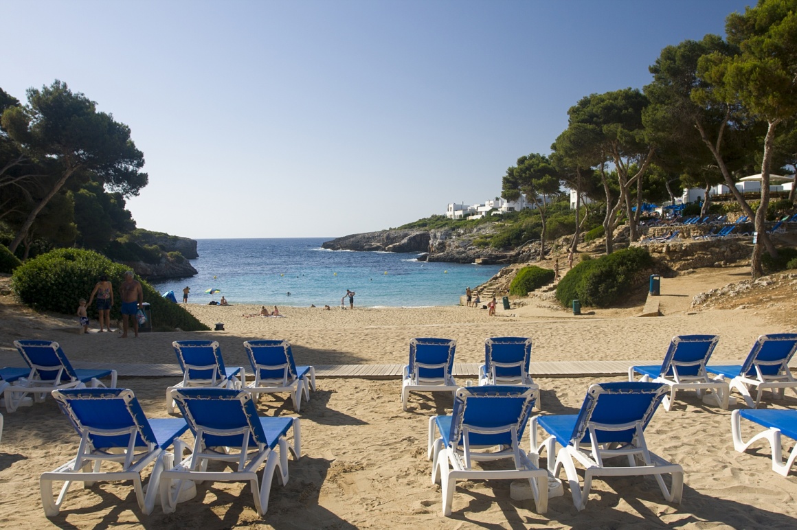 'Cala D'Or hotel beach in Majorca' - Majorca